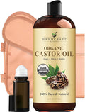 Handcraft Blends Castor Oil Pack Wrap | Organic Castor Oil 16 oz | Reusable by HandcraftBlends