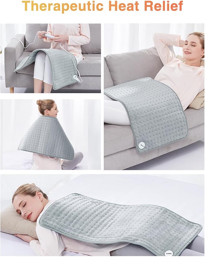 WOOMER Extra Large Heating Pad, Heat Pad - Image 4