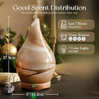 Porseme 280ml Essential Oil Diffuser Glass Color Changing Aroma Air Diffusers - Image 3