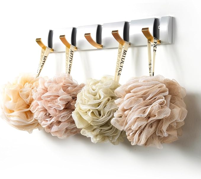 MTDLYICE Loofah Sponge, XL Large Loofah 75g 4 Pack, Bath Sponge Soft Mesh Shower - Image 7