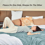 KAWAHOME Sherpa Fleece King Size Blanket - Image 4