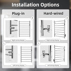 P&Dlusir Towel Warmer, Heated Towel Rack - Image 5