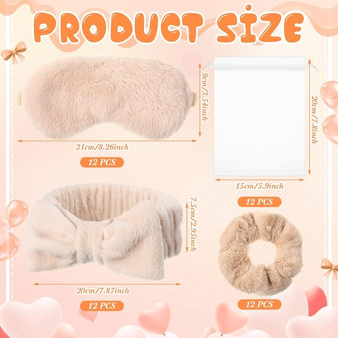 Mimorou 48 Pieces Spa Party Supplies Gift - Image 2