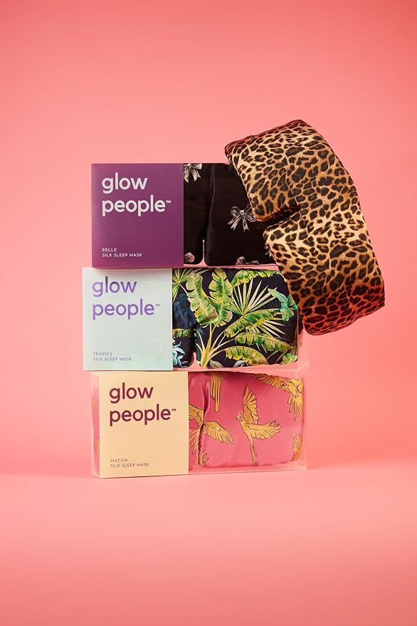 Glow People Silk Sleep Mask – 100% Mulberry Silk Eye Mask - Image 9