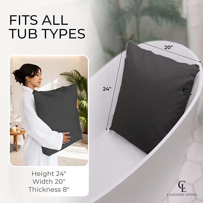 Luxury Bath Pillow for Tub - Image 9