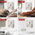 Heated Towel Racks for Bathroom, Wall Mounted Electric Towel Warmer Racks - Image 6