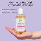 Lymphatic Massage Oil for Massage Therapy & Natural Lymphatic Drainage | - Image 5