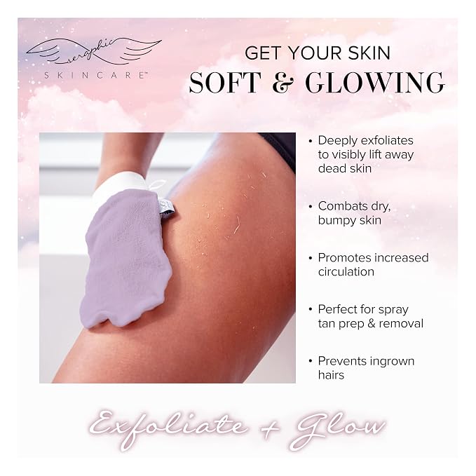 Seraphic Skincare Premium Exfoliating Mitt - Image 5