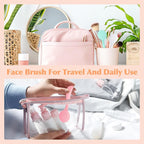 4-Piece Silicone Facial Cleansing Brush Set Manual Facial Cleansing Brush Pore - Image 6