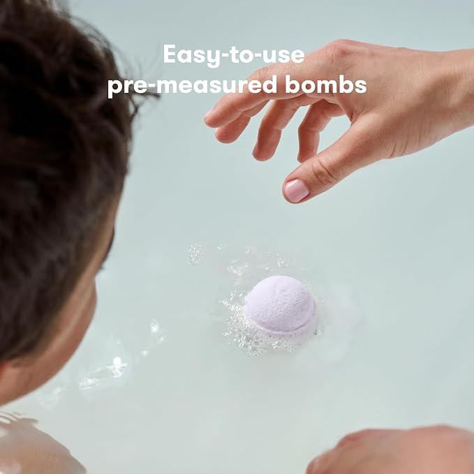 Frida Baby Natural Sleep Bath Bombs, Lavender Essential Oil Bath Bombs - Image 5