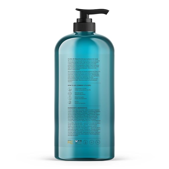 Botanic Hearth Jojoba & Hyaluronic Acid Body Wash – Moisturizing Shower Gel - Image 2
