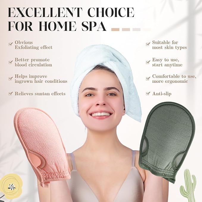 Gilprop 3 Pcs Korean Exfoliating Gloves - Image 5