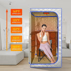 Portable Infrared Sauna, Full Size Far Infrared Sauna, One Person Sauna Tent - Image 5