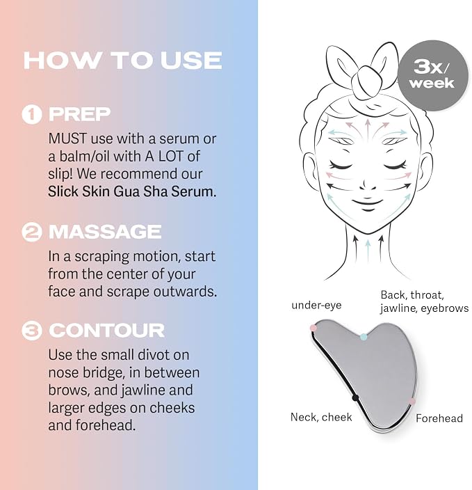 Sacheu Gua Sha Facial Tools Muscle Scraper — Face Gua Sha - Image 6