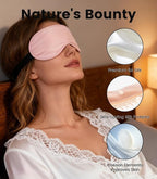 Formé & Found Silk Sleep Mask for Men & Women, 100% 6A Mulberry Silk, 16 Momme - Image 6