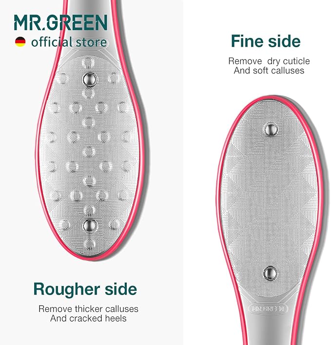 MR.GREEN Foot File Double Sided Pedicure Foot Care Tools Professional Callus - Image 4