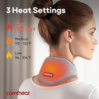 Cordless Neck Heating Pad with Vibration Massager - Image 3