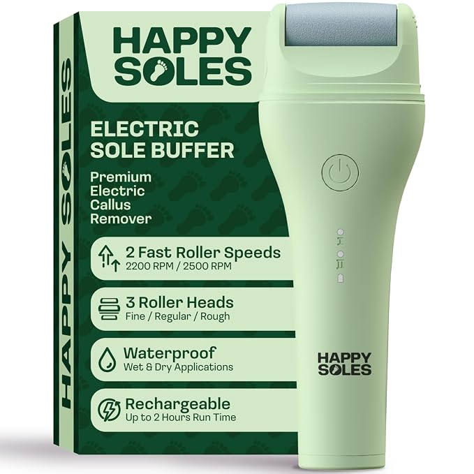 Electric Sole Buffer Foot Callus Remover by HAPPYSOLES