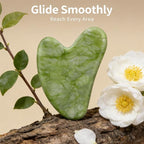 huefull Natural Xiuyan Jade Gua Sha Tool - Image 3