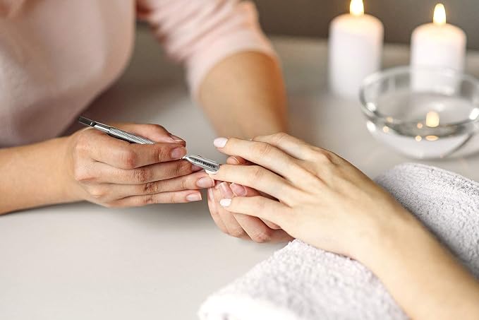 Utopia Care Cuticle Pusher Tool & Spoon Nail Cleaner, Professional Stainless - Image 6
