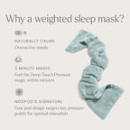 Nodpod Gentle Pressure Sleep Mask | Patented Light Blocking Design - Image 3