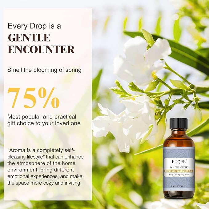 EUQEE White Musk Fragrance Oils - Image 8
