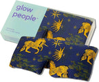 Glow People Silk Sleep Mask – 100% Mulberry Silk Eye Mask by GlowPeople