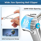 Nail Clippers for Seniors, Heavy Duty Ingrown Toenail Clippers - Image 3
