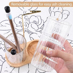 Glass Incense Holder, 2 in1 Incense Sticks Burner Holder - Image 6