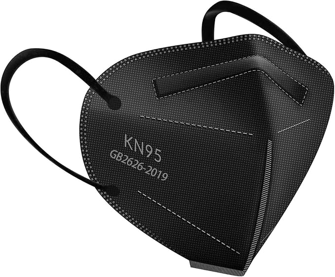 HUHETA KN95 Mask, 5 Ply Protective Dispoasable Masks Filter Efficiency≥95% - Image 2