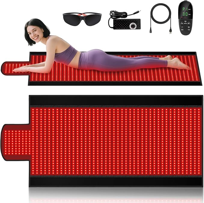 LITDUCK Body Red Light Therapy Mat, Eligible Red Light Therapy Blanket by LITDUCK