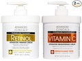 Advanced Clinicals Retinol Body Lotion + Brightening Vitamin C Lotion 2pc by AdvancedClinicals