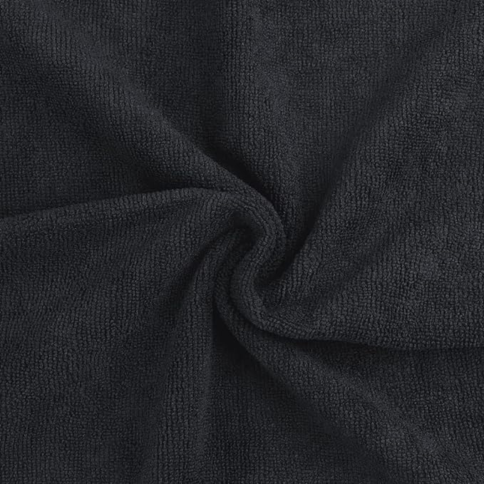 Orighty Black Salon Towel, Spa and Home Hair Care - Image 2