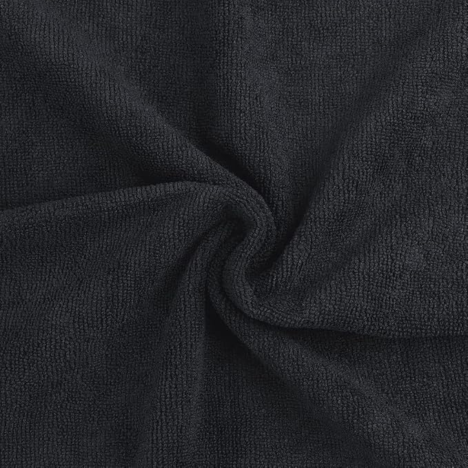 Orighty Black Salon Towel, Spa and Home Hair Care - Image 2