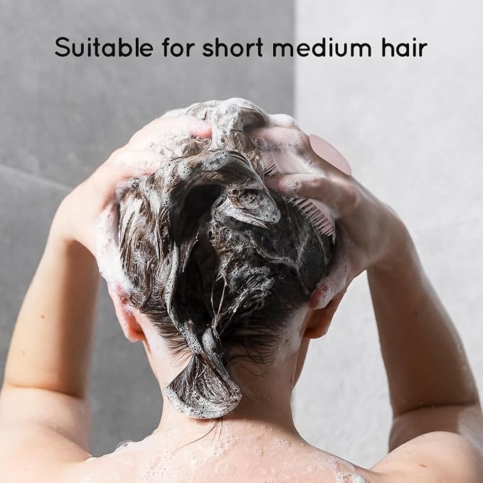 ecoed 2 PC Scalp Massager Shampoo Brush, Scalp Scrubber & Exfoliator - Image 4