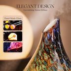 Porseme 280ml Essential Oil Diffuser Glass Color Changing Aroma Air Diffusers - Image 5