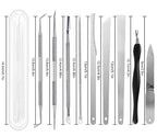 Ingrown Toenail File and Lifters Set, Ingrown Toenail Treatment Pedicure Kit - Image 2