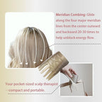 Head Spa Comb – Wide Tooth Natural Horn Comb - Image 5