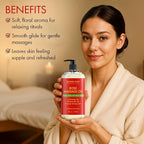 MAJESTIC PURE Rose Massage Oil for Massage Therapy - Image 5