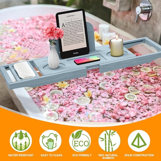 Premium Bathtub Caddy Tray - Image 3