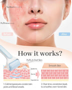 MORGLES Ice Roller for Face, Premium Facial Roller for Puffiness, Dark Circles - Image 3