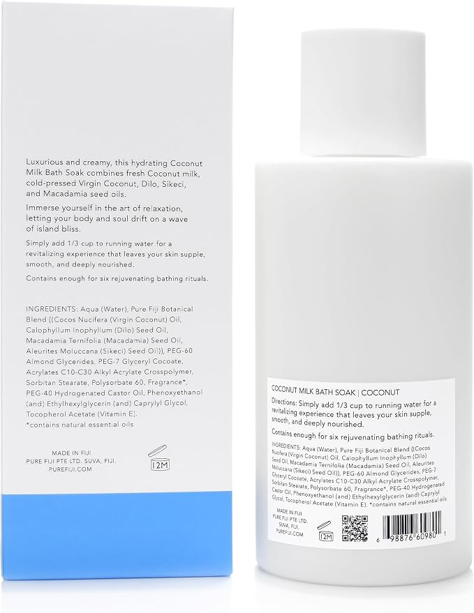 Pure Fiji Coconut Milk Bath Soak - Image 2