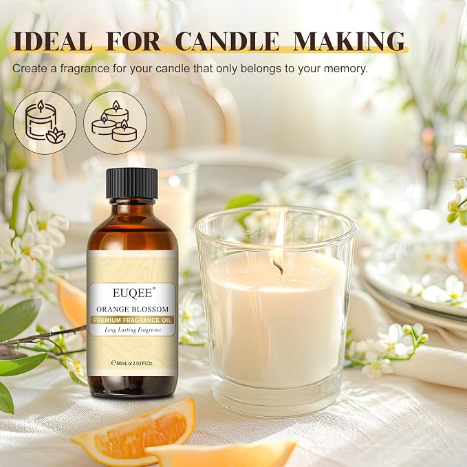 EUQEE Orange Blossom Fragrance Oils, 2.02 Fl oz/60ml Essential Oils - Image 5