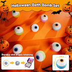 Halloween Bath Bombs for Kids Gifts: 9 Pcs Eyeball Bath Bomb - Image 5