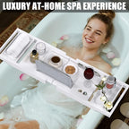 Bathtub Tray Caddy, Expandable Bath Trays - Image 5