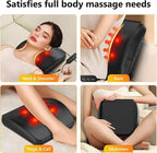 iKristin Back Massager with Heat, Shiatsu Neck Back Massager Pillow, Deep - Image 6