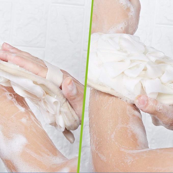 Bath Loofah Sponge Shower Clean Skin Gentle Sensitive Soft - Image 4