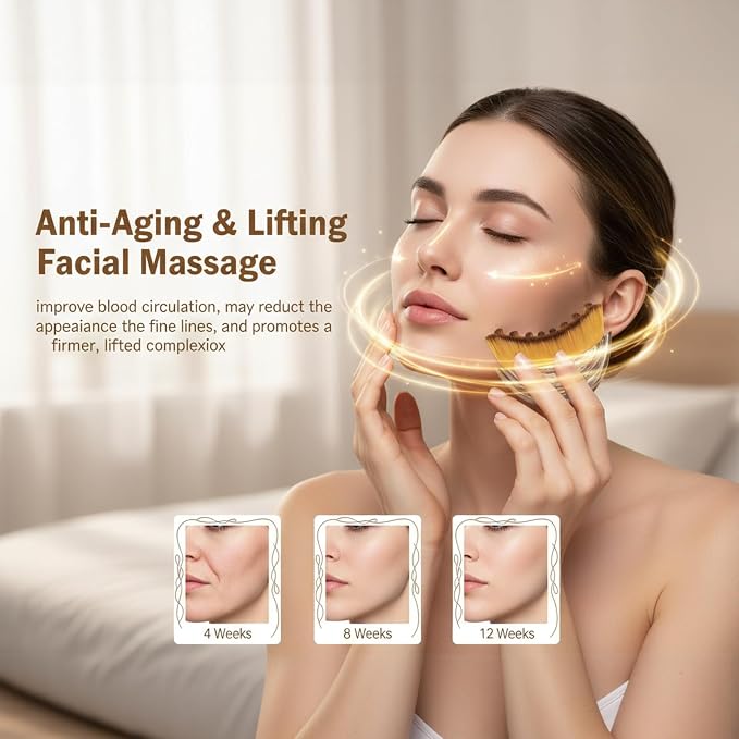 Lymphatic Drainage Face Brush – Dry Brush - Image 3