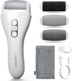 Electric Callus Remover for feet, Rechargeable Foot File Electronic Pedicure by PRITECH