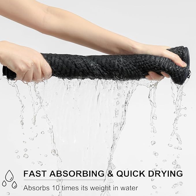 Ycosy 4 Pack Extra Large Microfiber Bath Towels Set, 35x70 inches, Less Lint - Image 6
